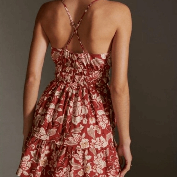 ANTHROPOLOGIE Sleeveless Somerset Mini Dress Size SP - Picture 2 of 7